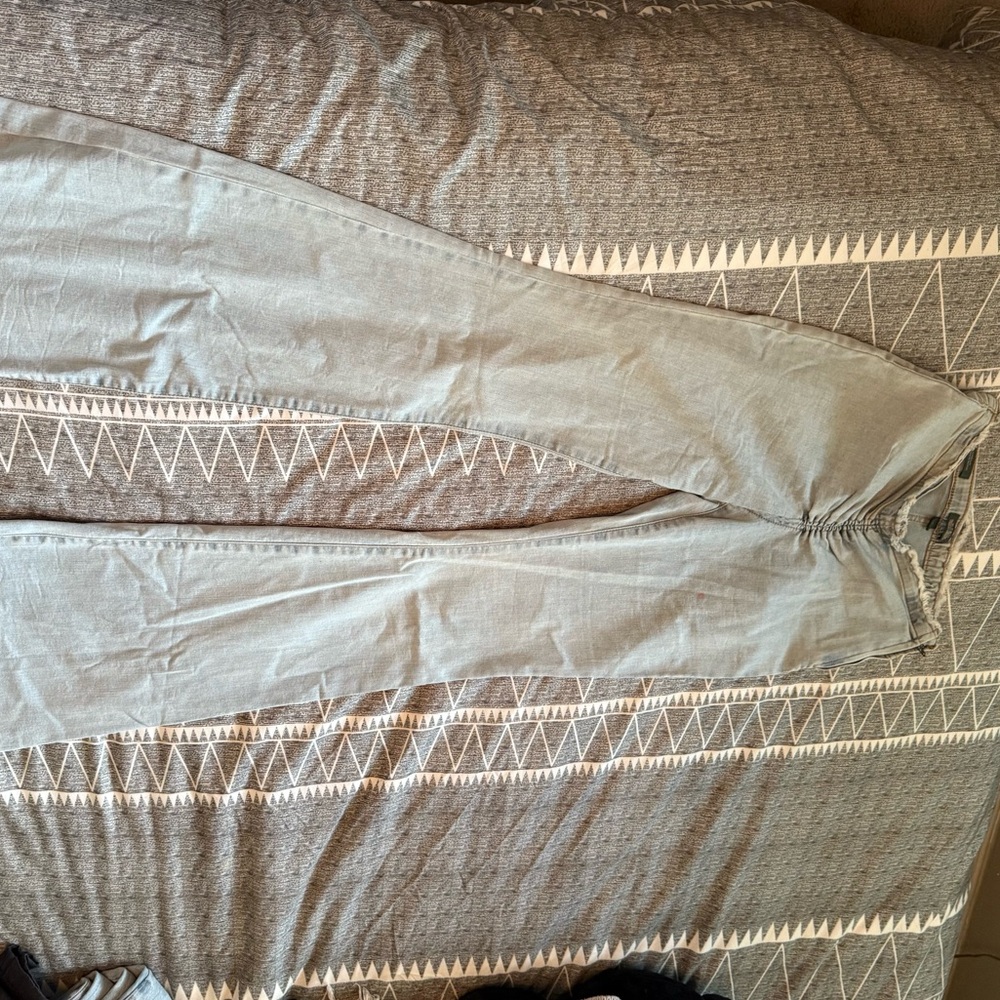 Wild Fable Frayed Light Blue Denim flare jeans